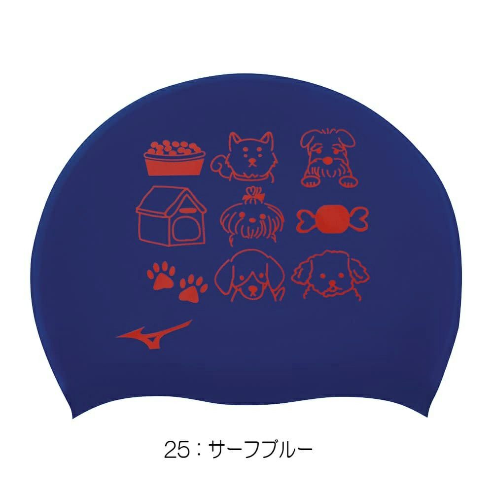 ミズノMIZUNO水泳シリコーンキャップスイムキャップ水泳小物2024年春夏モデルN2JWB045