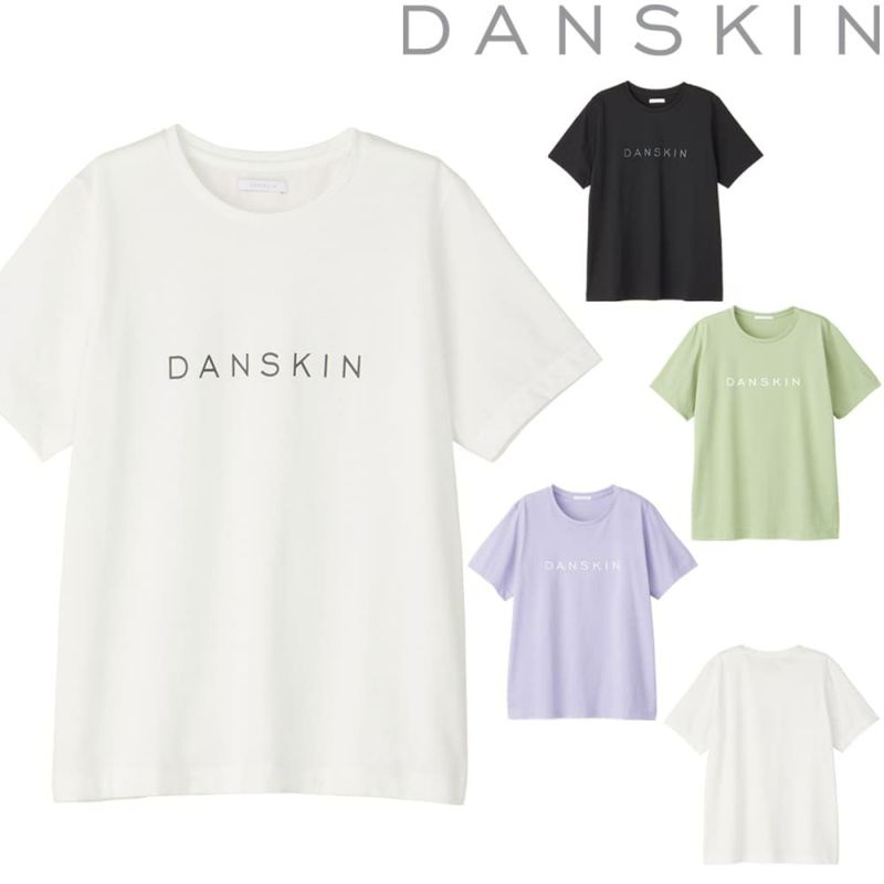 ダンスキンDANSKINプリントS/STシャツレディース2024年春夏モデルDC724107