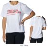 アンダーアーマーUNDERARMOURUAテッククロップショートスリーブTシャツレディース女性スポーツアパレルトレーニングU1384709