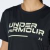 アンダーアーマーUNDERARMOURUAテッククロップショートスリーブTシャツレディース女性スポーツアパレルトレーニングU1384709