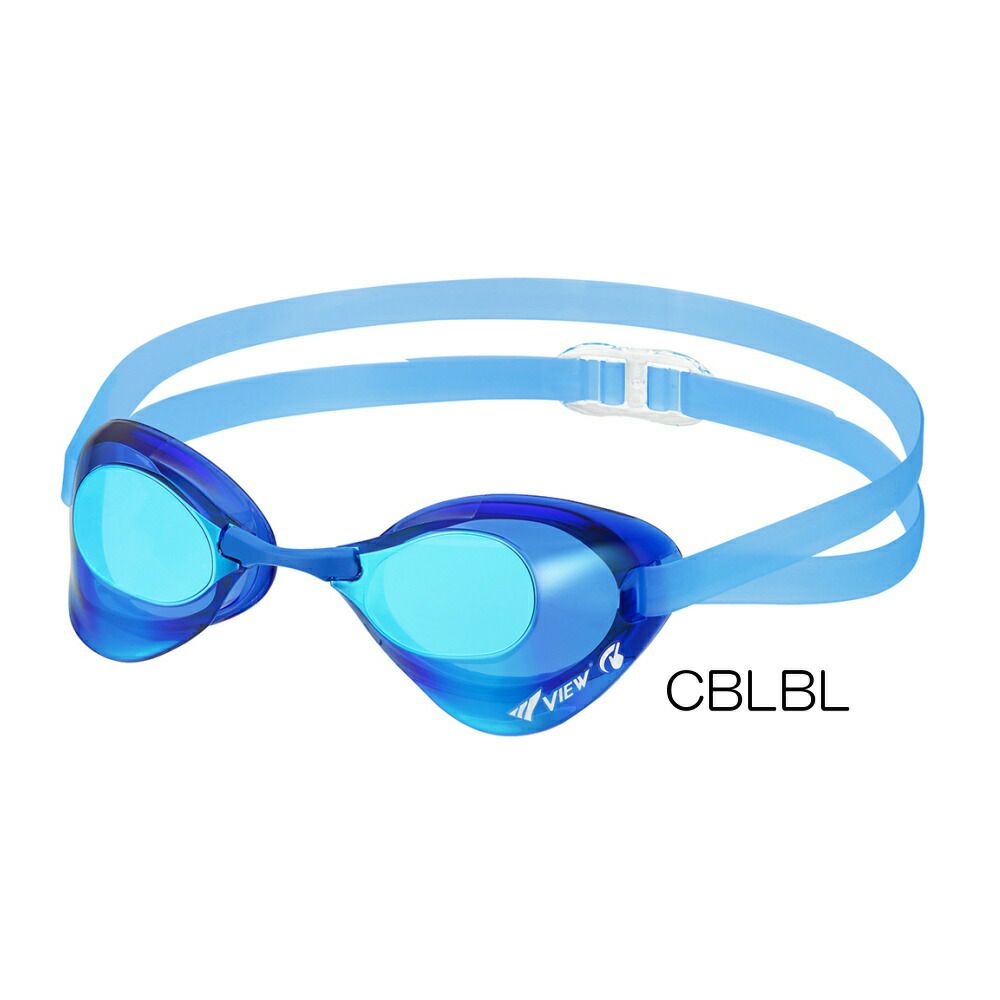 VIEW スイミング レーシング ゴーグル 水泳 競泳  FINA承認  ミラーゴーグル BLADE(ブレード) スワイプアンチフォグ swipe V121SAM