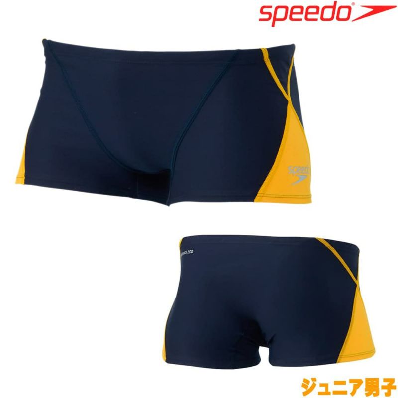 スピードSPEEDO競泳水着ジュニア男子練習用プッシュアップターンズボックスENDURANCEECO競泳練習水着STB52301