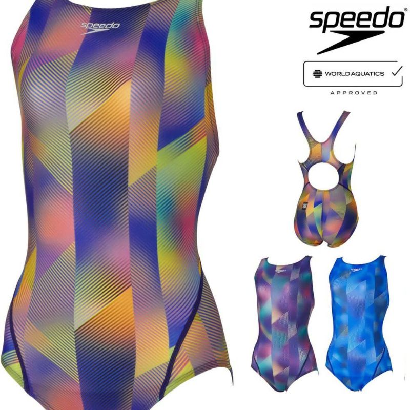 スピードSPEEDO競泳水着レディースWORLDAQUATICS承認フレックスシグマカイコンフォカットスーツFLEXΣχ(フレックスシグマカイ)2024年秋冬モデルSCW02452F