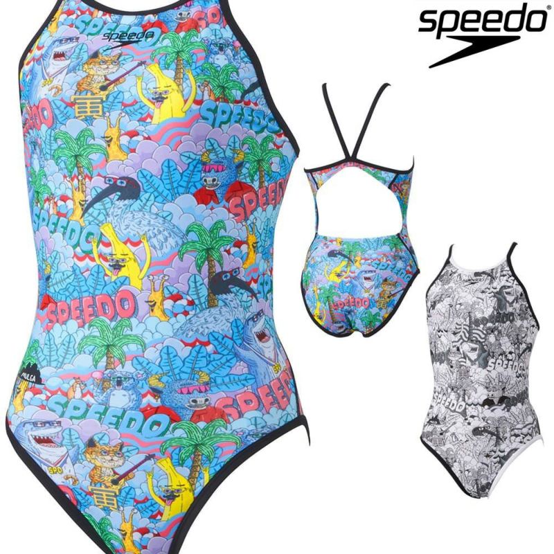 スピードSPEEDO競泳水着レディース練習用モルガトラターンズスーツENDURANCEECO競泳練習水着2024年秋冬モデルSTW02467MU