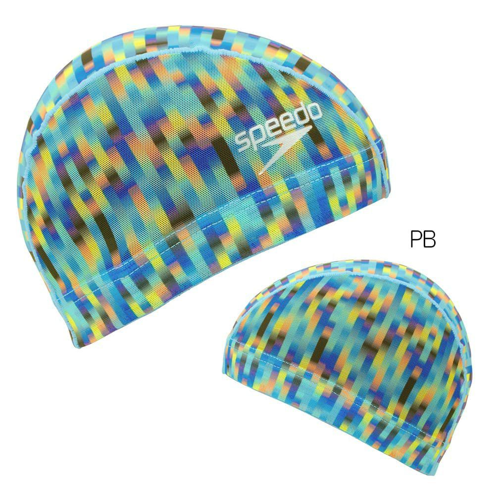 スピードSPEEDO水泳リニアグラディエンツメッシュキャップスイムキャップ2024年秋冬モデルSE12454
