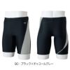 ミズノMIZUNOフィットネス水着メンズハーフスパッツ2024春夏モデルN2JBB105