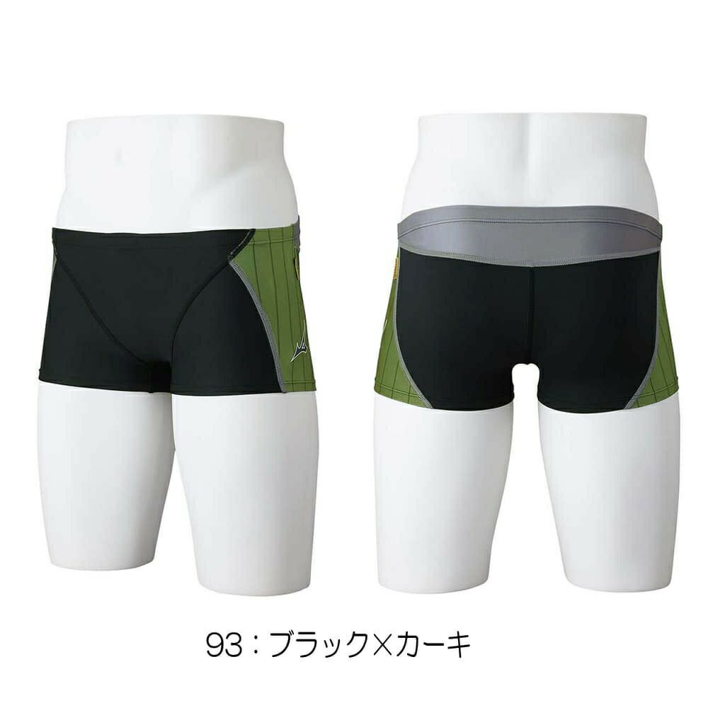 ミズノMIZUNO競泳水着練習用水着メンズエクサースーツショートスパッツEXERSUITSU-Fitダイナモーションフィット競泳練習水着2024年秋冬モデルN2MBB561