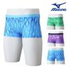 ミズノMIZUNO競泳水着メンズ練習用エクサースーツショートスパッツRiEXERSUITSU-Fit競泳練習水着2024年秋冬モデルN2MBB566