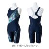 ミズノMIZUNOフィットネス水着レディースPSオールインワンパッド付き2024年秋冬モデルN2JGB807