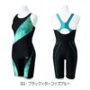 ミズノMIZUNOフィットネス水着レディースPSオールインワンパッド付き2024年秋冬モデルN2JGB807