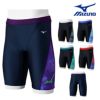 ミズノMIZUNOフィットネス水着メンズハーフスパッツPSメンズ2024年秋冬モデルN2JBB605