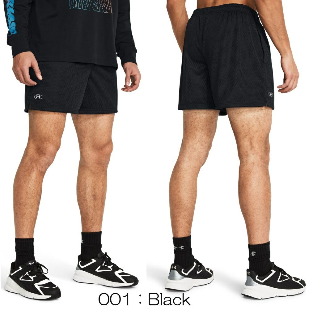 アンダーアーマーUNDERARMOURUAアイコンメッシュショーツメンズ男性スポーツアパレルトレーニングU1383355
