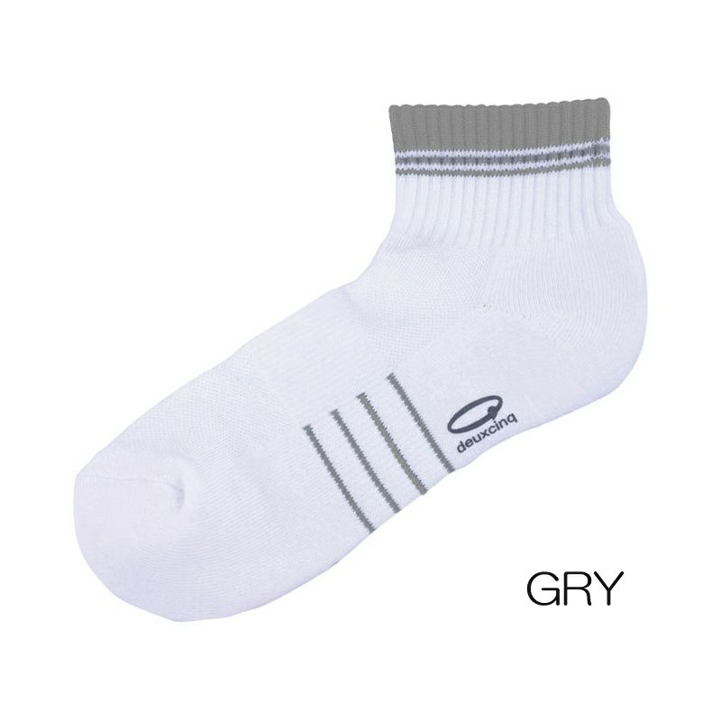 DEUXCINQドゥサンクレディースショートソックス靴下スポーツ女性用DUX-0793