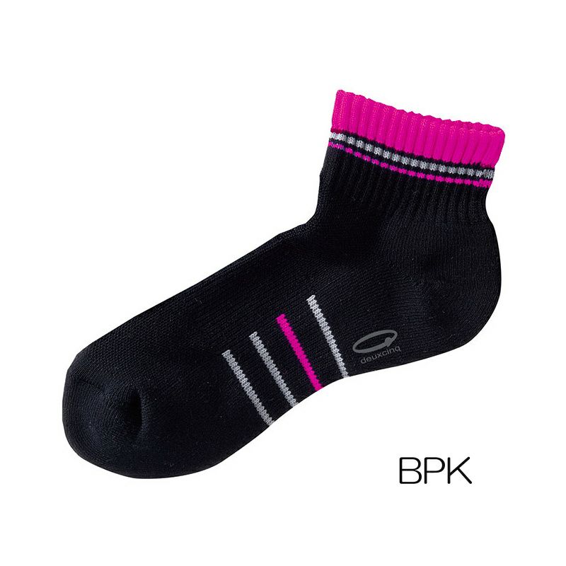 DEUXCINQドゥサンクレディースショートソックス靴下スポーツ女性用DUX-0793