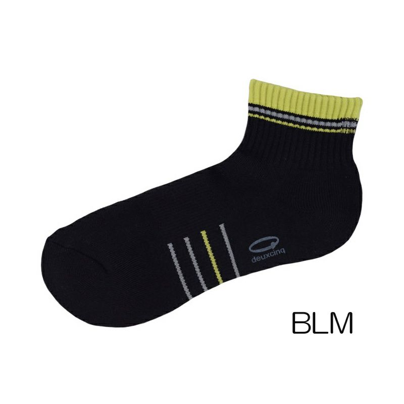 DEUXCINQドゥサンクメンズショートソックス靴下スポーツ男性用DUX-0795
