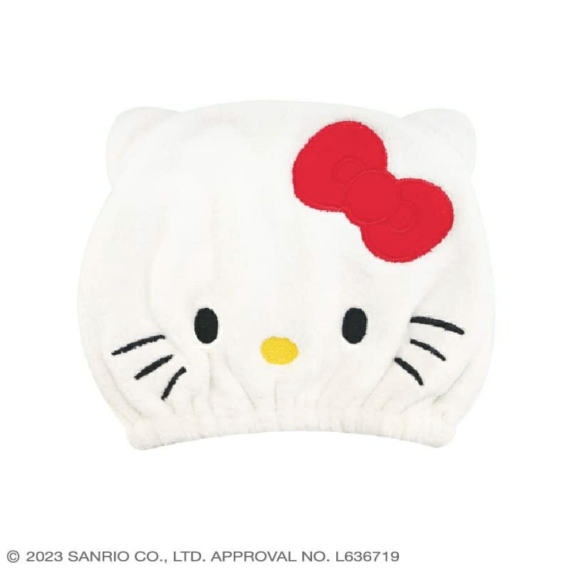 タオルキャップヘアーキャップサンリオキャラクターハローキティサンタン水泳小物スイミングプールタオルSNT-SR-0148