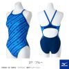 ミズノMIZUNO競泳水着レディース練習用OPミディアムカットEXERSUITSU-Fit2024年秋冬モデルN2MAB792