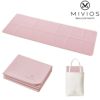 MIVIOSミヴィオスコンパクトヨガマットパウダーピンクアルインコALINCOフィットネスエクササイズストレッチトレーニングMVS304P