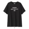 ダンスキンDANSKINプリントL/LビッグTシャツレディース2024年秋冬モデルDC724306