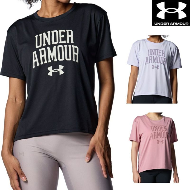 アンダーアーマーUNDERARMOURUAテックグラフィックTシャツレディース女性スポーツアパレルトレーニングU1388189