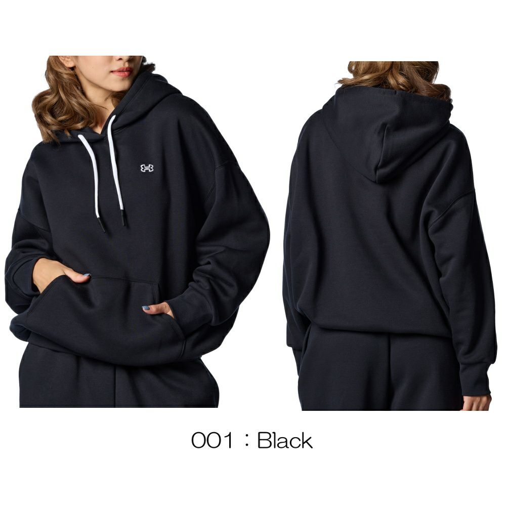 アンダーアーマーUNDERARMOURUAエッセンシャルフリースプルオーバーフーディーレディース女性スポーツアパレルトレーニングU1388206