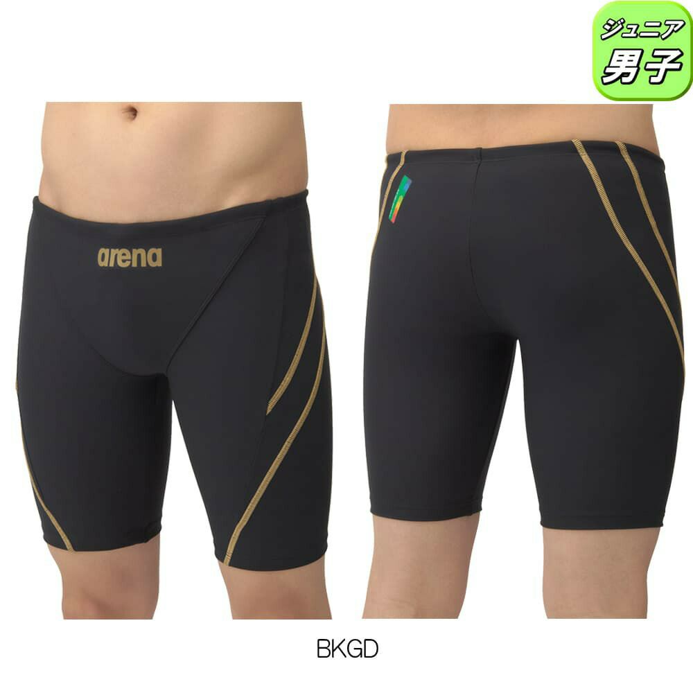 アリーナARENA競泳水着練習用水着ジュニア男子トレーニングスパッツハーフレッグタフスーツタフスキンEAS5SWM00B