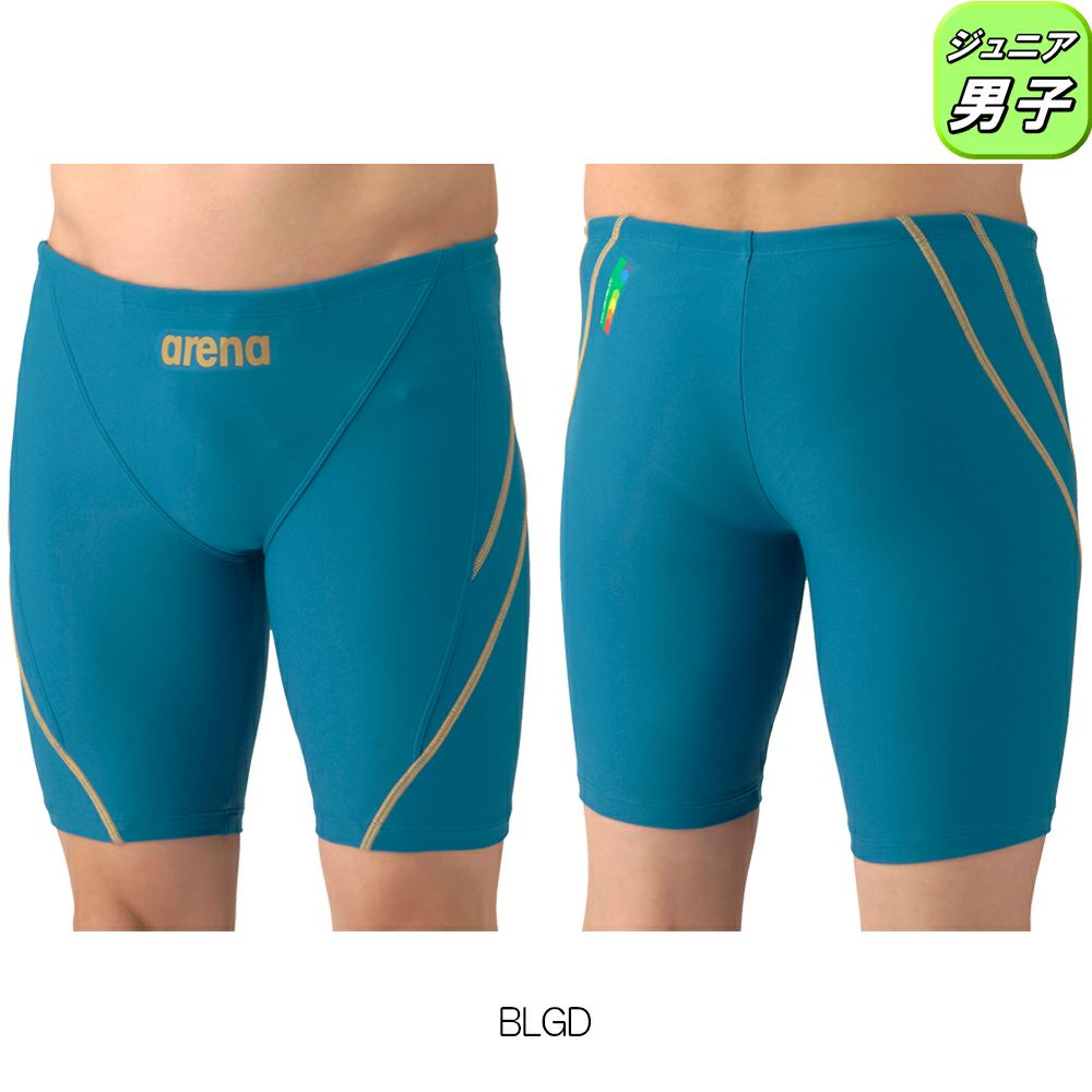 アリーナARENA競泳水着練習用水着ジュニア男子トレーニングスパッツハーフレッグタフスーツタフスキンEAS5SWM00B