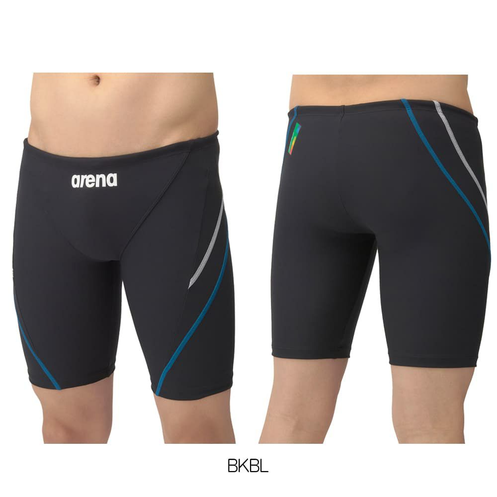 アリーナARENA競泳水着練習用水着メンズトレーニングスパッツハーフレッグタフスーツタフスキンEAS5SWM00M