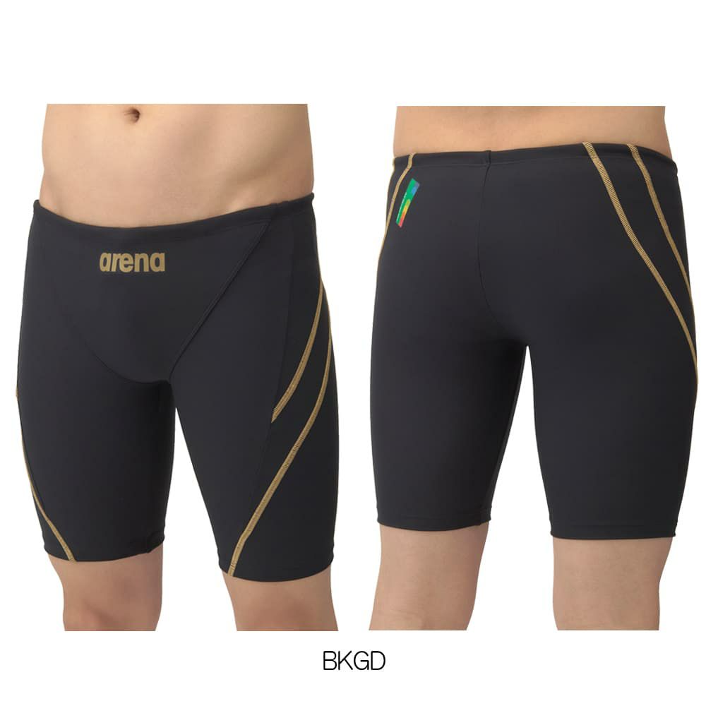アリーナARENA競泳水着練習用水着メンズトレーニングスパッツハーフレッグタフスーツタフスキンEAS5SWM00M