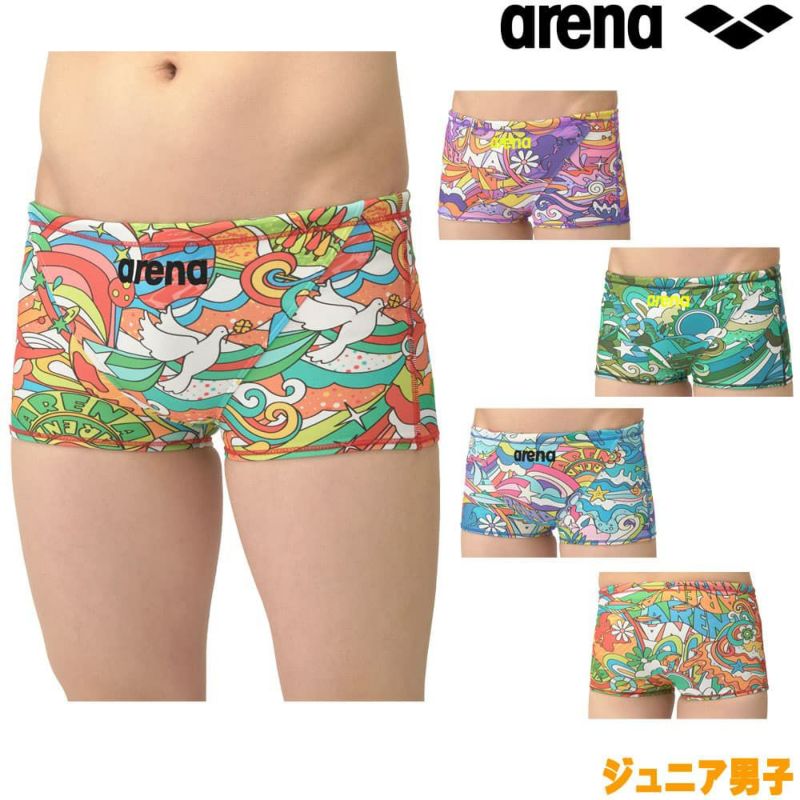 アリーナ arena にくかっ メンズ 競泳水着 練習用 ショートレッグ タフスキンEP AS5SWM21M