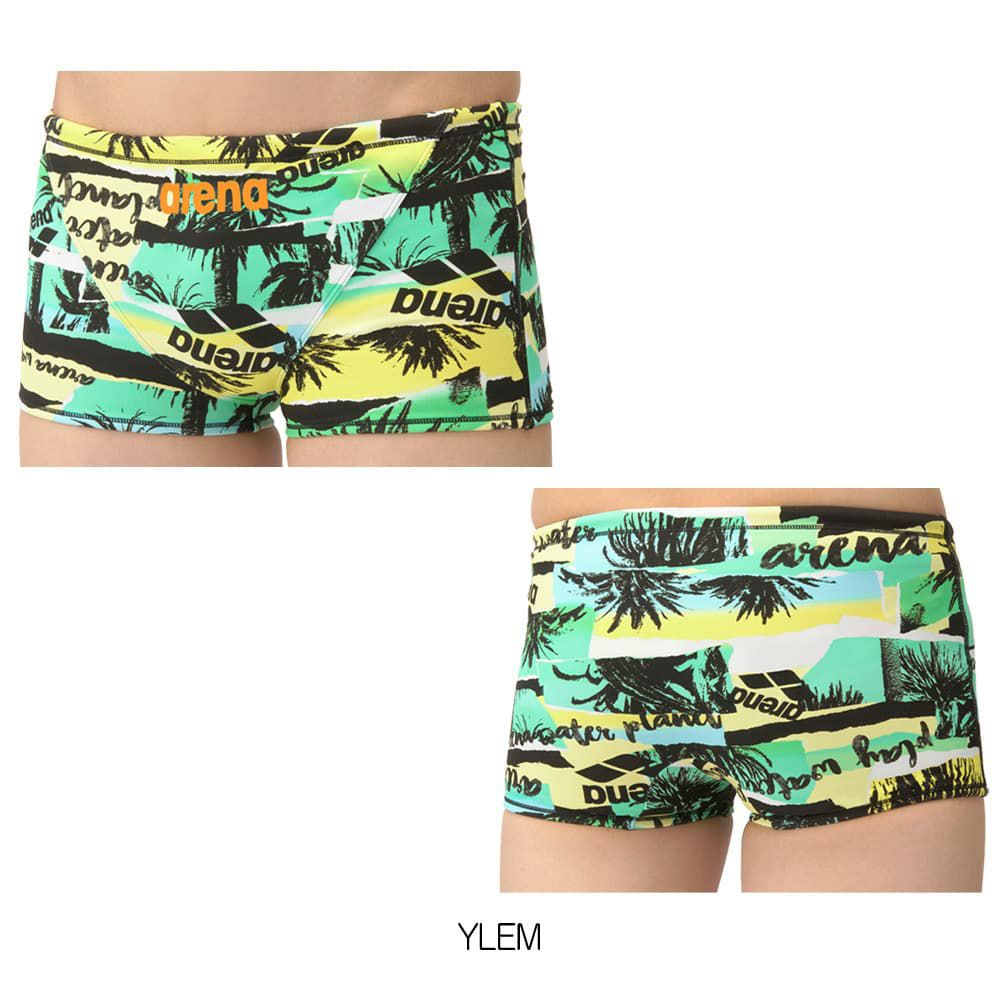 アリーナARENA競泳水着練習用水着メンズトレーニングスパッツショートレッグタフスーツタフスキンEP競泳練習水着2025年春夏モデルAS5SWM27M