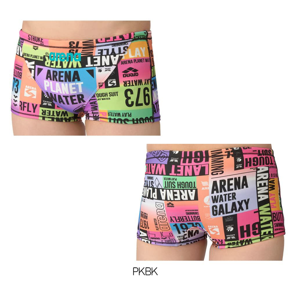 アリーナARENA競泳水着練習用水着メンズトレーニングスパッツショートレッグタフスーツタフスキンT2E競泳練習水着2025年春夏モデルAS5SWM30M