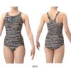 アリーナARENAフィットネス水着レディースフィットネスワンピースYバック差し込みパッドパッド付きダブルエステル2025年春夏モデルAS5SWF23L