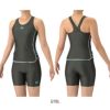 アリーナARENAフィットネス水着レディースフィットネスセパレーツYバックミドルレッグ差し込みパッドパッド付きフルダルUV2025年春夏モデルAS5SWF47L