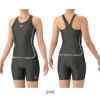 アリーナARENAフィットネス水着レディースフィットネスセパレーツYバックミドルレッグ差し込みパッドパッド付きフルダルUV2025年春夏モデルAS5SWF47L