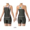 アリーナARENAフィットネス水着レディースフィットネスセパレーツYバックミドルレッグ差し込みパッドパッド付きフルダルUV2025年春夏モデルAS5SWF48L