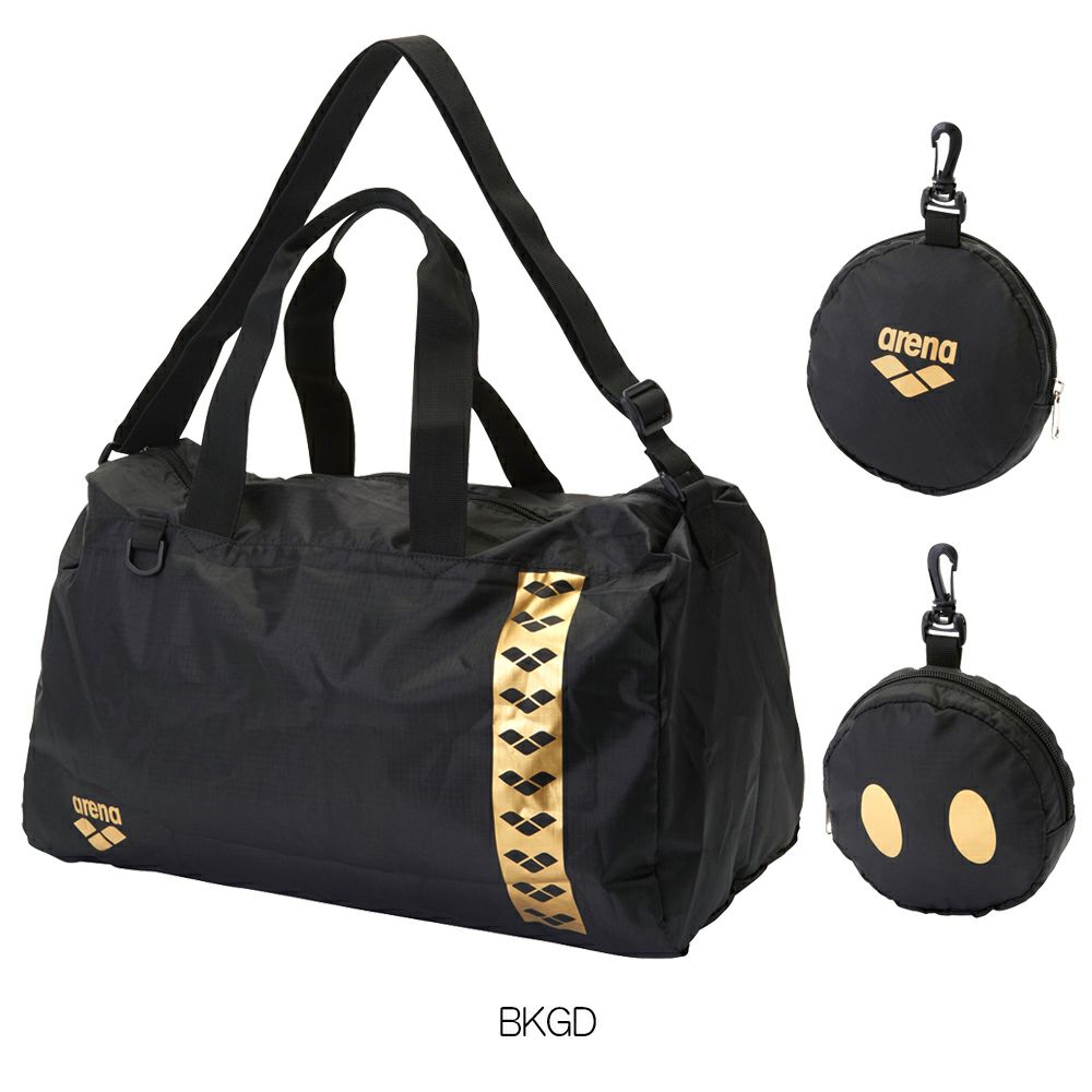 アリーナARENA水泳アリーナ君ポケッタブルボストンバッグ2025年春夏モデルAS5SBB10U