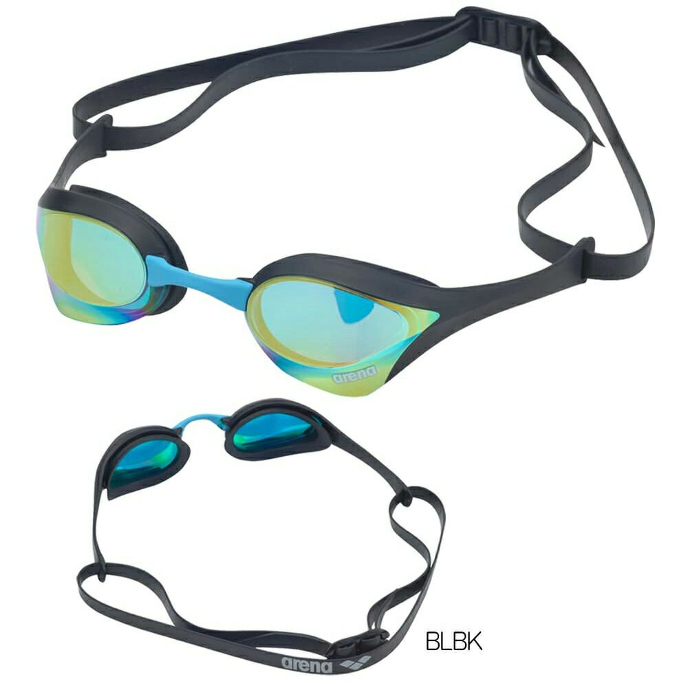 アリーナARENA水泳レーシングゴーグルコブラウルトラミラーレンズクッション付きWA承認モデル競泳AS5SGG02UFINA承認