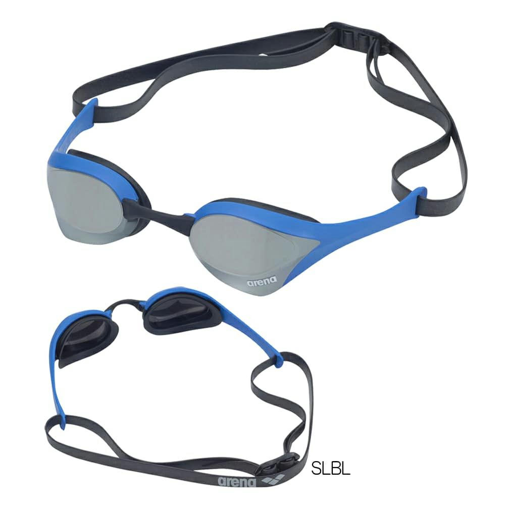 アリーナARENA水泳レーシングゴーグルコブラウルトラミラーレンズクッション付きWA承認モデル競泳AS5SGG02UFINA承認