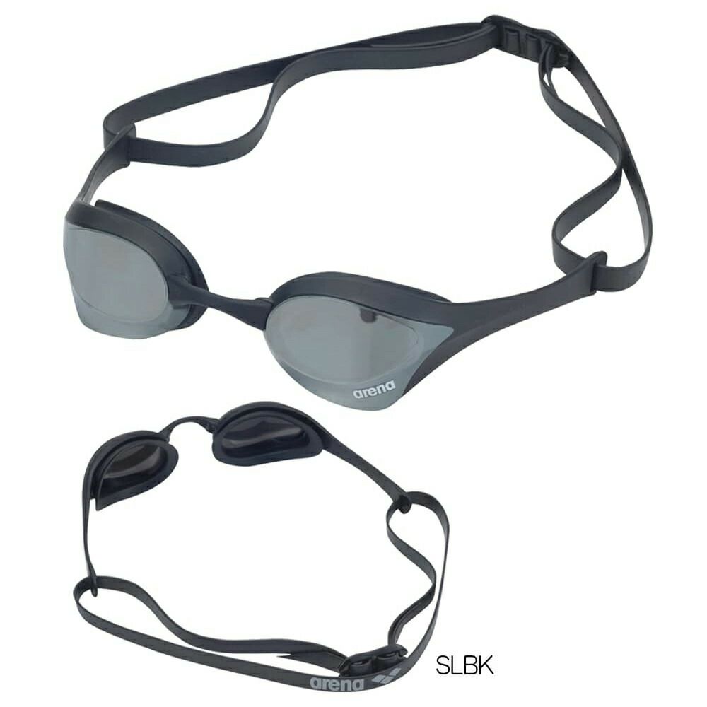 アリーナARENA水泳レーシングゴーグルコブラウルトラミラーレンズクッション付きWA承認モデル競泳AS5SGG02UFINA承認