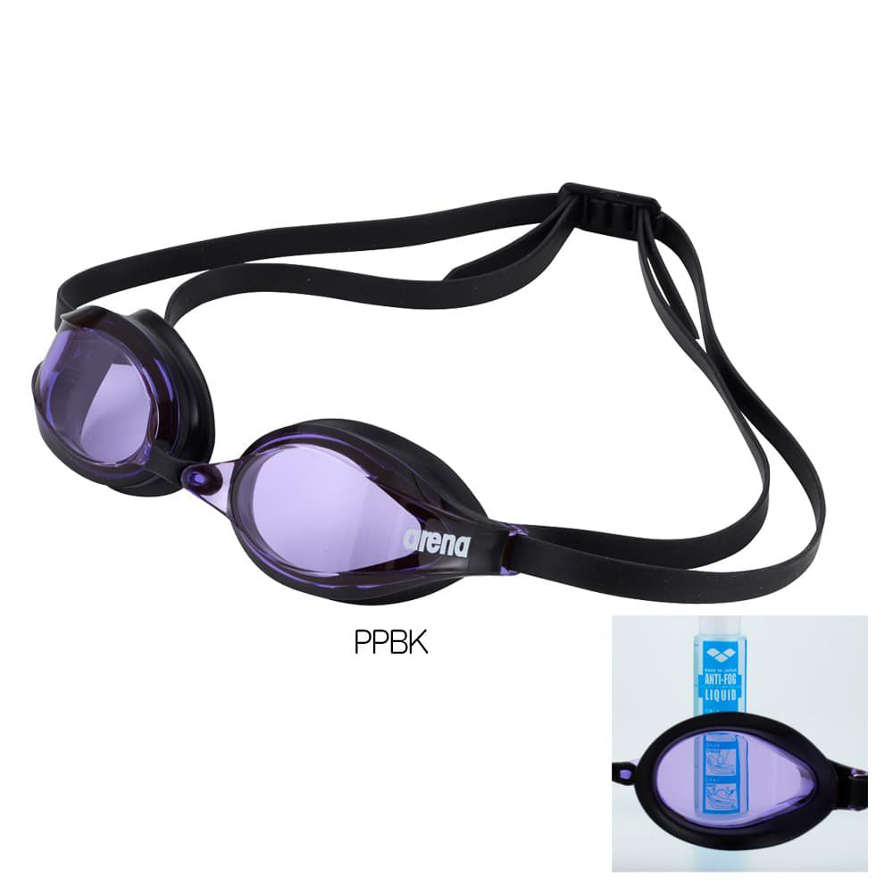 アリーナARENA水泳レーシングゴーグルQ-CHAKU2クッション付きリノンくもり止めWA承認モデル競泳2025年春夏モデルAS5SGG10UFINA承認