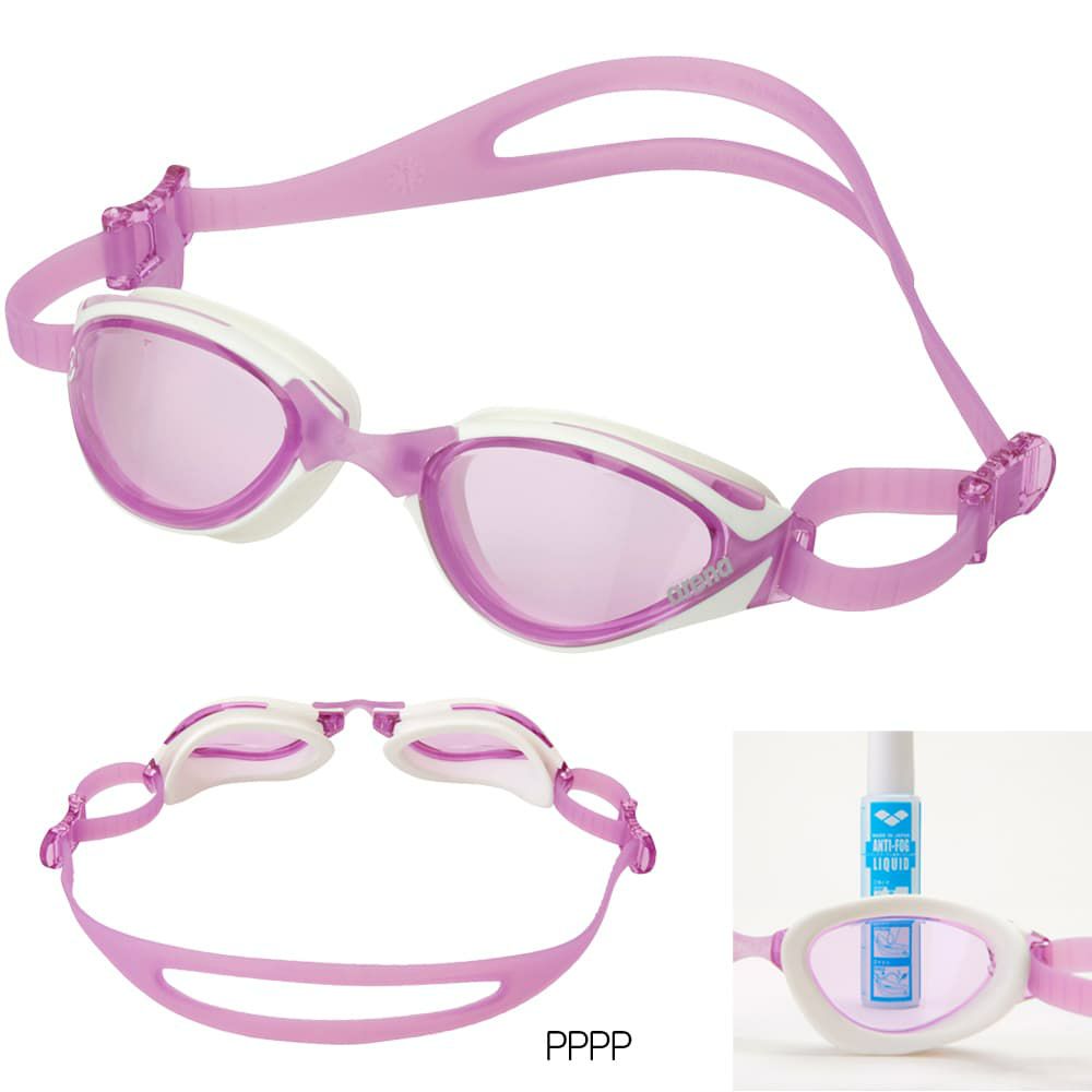 アリーナARENA水泳フィットネスゴーグルウォーボクッション付きリノンくもり止め2025年春夏モデルAS5SGG44U