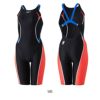スピードSPEEDO競泳水着レディースWA承認モデルオープンバックニースキンオールインワンFLEXΣχ(フレックスシグマカイ)SCW12301Ffinaマークあり