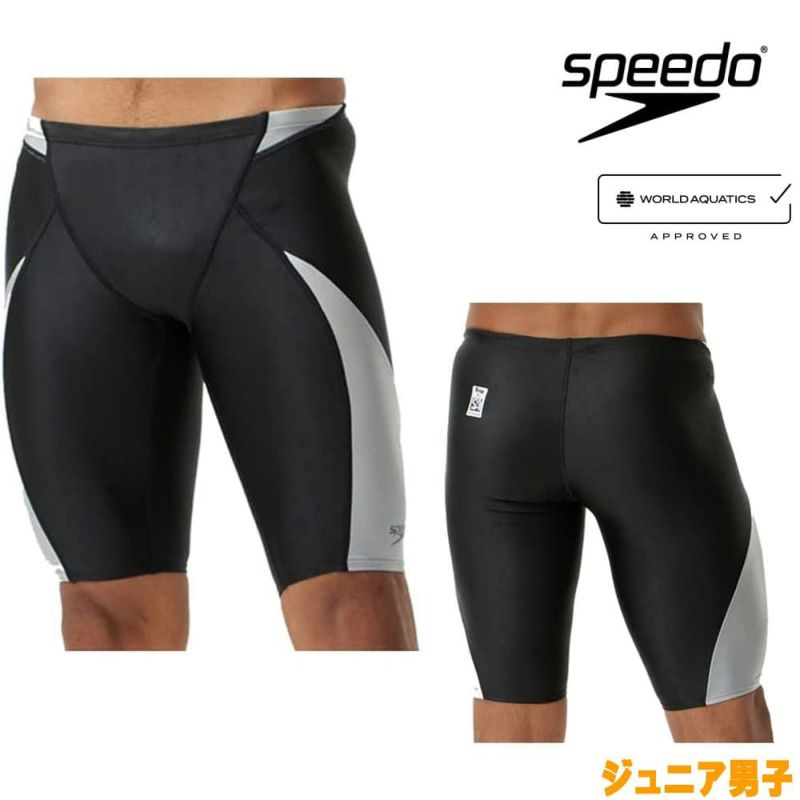 スピードSPEEDO競泳水着ジュニア男子fina承認フレックスシグマカイジュニアジャマーFLEXΣχ(フレックスシグマカイ)SCB62301Ffinaマークあり