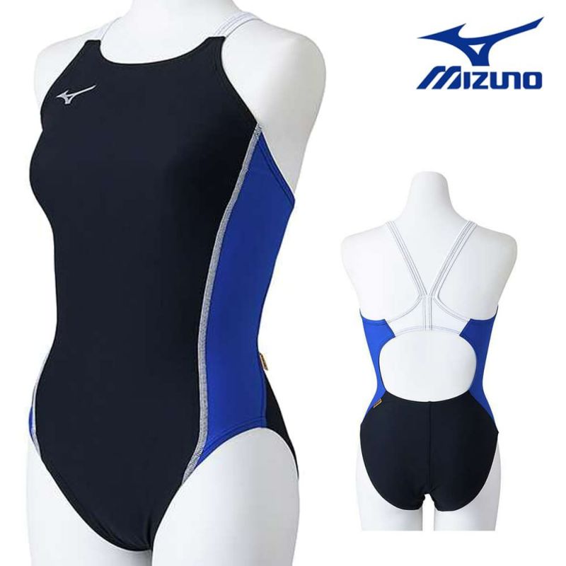 ミズノMIZUNO競泳水着レディース練習用エクサースーツミディアムカットEXERSUITSU-Fit競泳練習水着2024春夏モデルN2MAB260