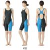 スピードSPEEDO競泳水着レディースWA承認モデルフレックスシグマニュ－セミオープンバックニースキン1オールインワンFLEXΣνフレックスシグマニュー2025年春夏モデルSCW12505Ffinaマークあり