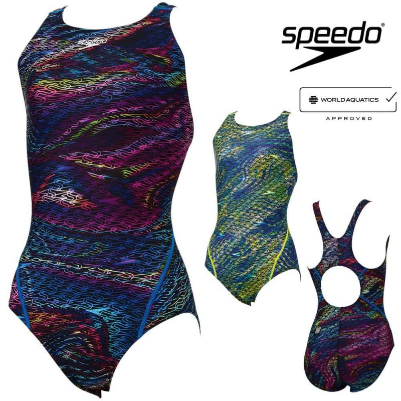 スピードSPEEDO競泳水着レディースWA承認モデルフレックスシグマカイコンフォカットスーツFLEXΣχフレックスシグマカイ2025年春夏モデルSCW02520Ffinaマークあり