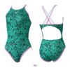 スピードSPEEDO競泳水着練習用水着レディースアロアロクローシェイターンズスーツENDURANCEECO競泳練習水着2025年春夏モデルSTW02507