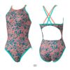 スピードSPEEDO競泳水着練習用水着レディースアロアロクローシェイターンズスーツENDURANCEECO競泳練習水着2025年春夏モデルSTW02507