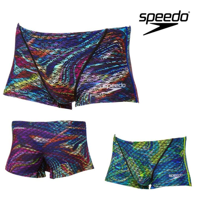 スピードSPEEDO競泳水着練習用水着メンズモノグラムジャパン2ターンズボックスENDURANCEECO競泳練習水着2025年春夏モデルST52520